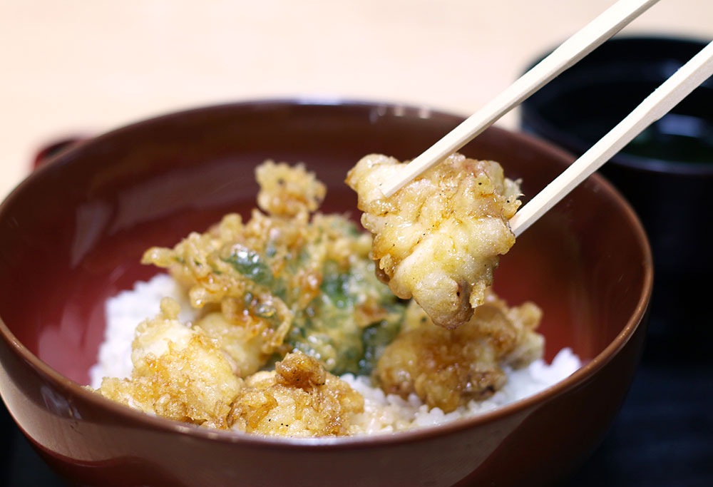 たこ天丼