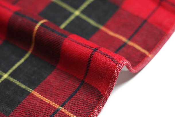 タータンチェック　TARTAN CHECK　綾織り寄り　伊織オリジナル