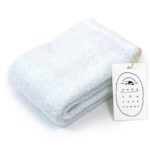 yume -the soft towel- フェイスタオル　ブルー