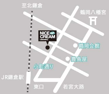 NICE CREAM 地図