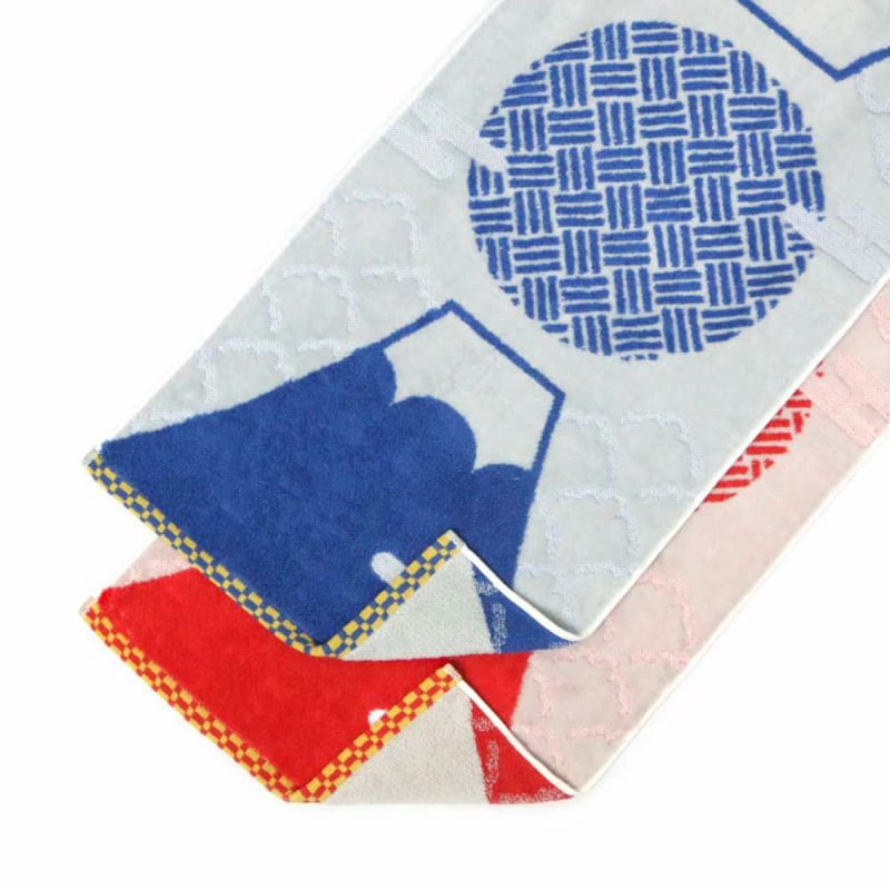 富士山フェイスタオル