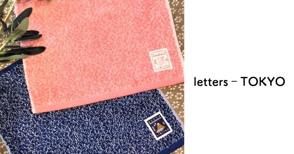 letters‐TOKYO ハンカチ　KITTE丸の内店限定