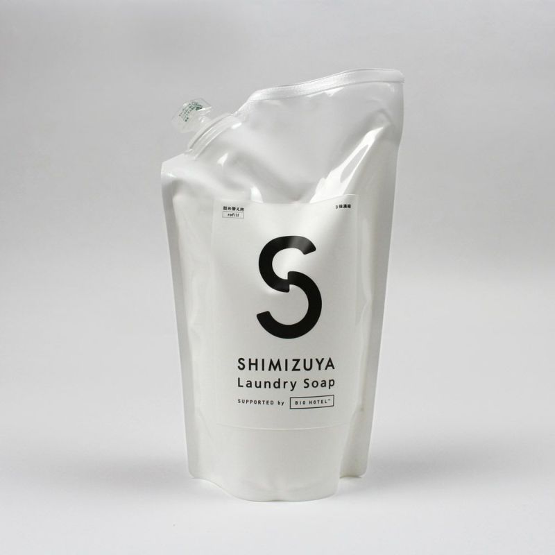 『SHIMIZUYA Laundry Soap(ランドリーソープ）』詰め替え用リフィル500ml