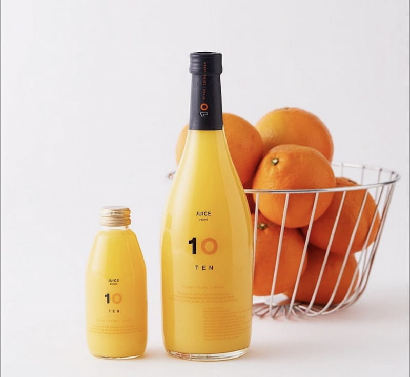 10TEN みかんジュースイメージ