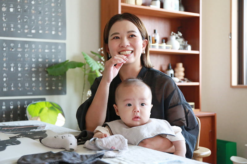 伊場さんとお子さん